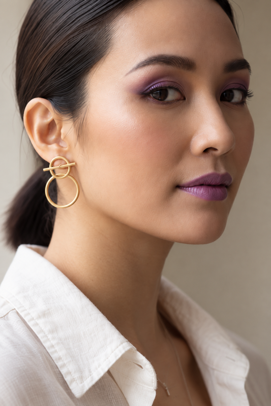 Balance Circular Earrings
