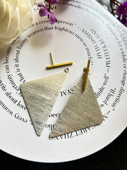 Apsara Dual Tone Earrings