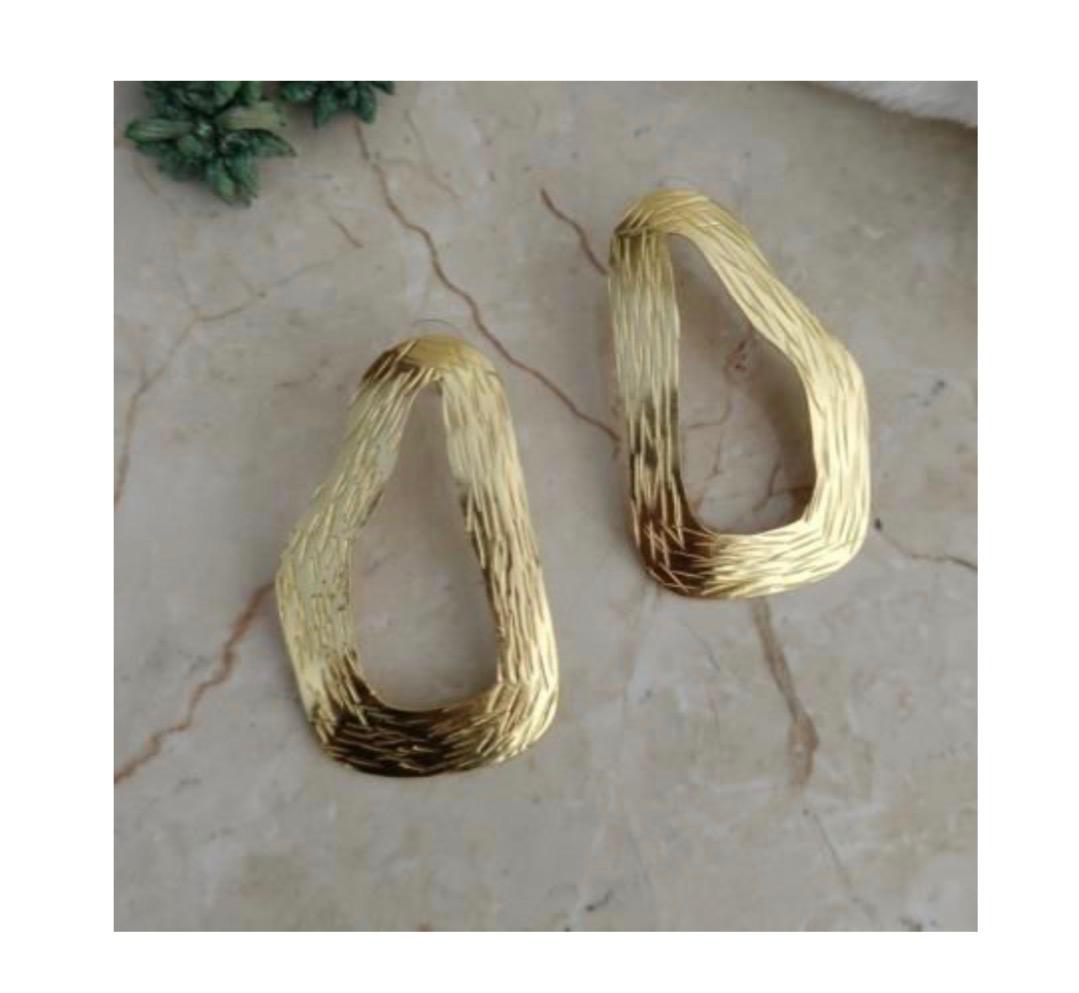 Abstract Textured Earrings