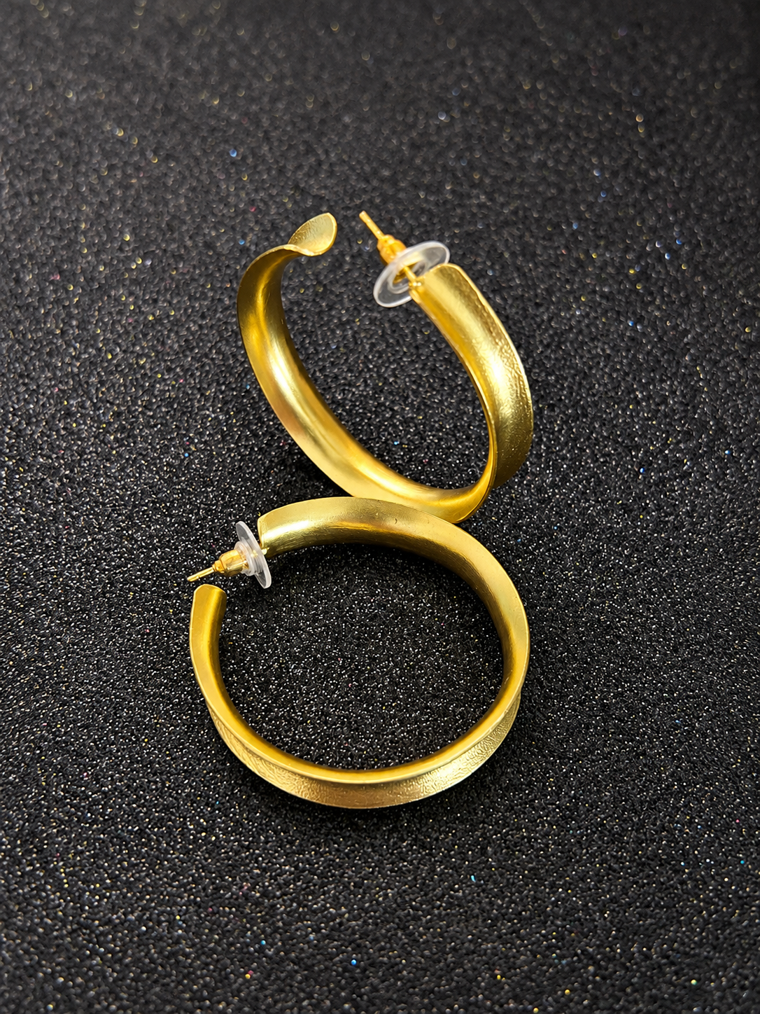 Maya Golden Hoops