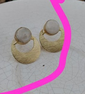 Moonchild Stone Studs