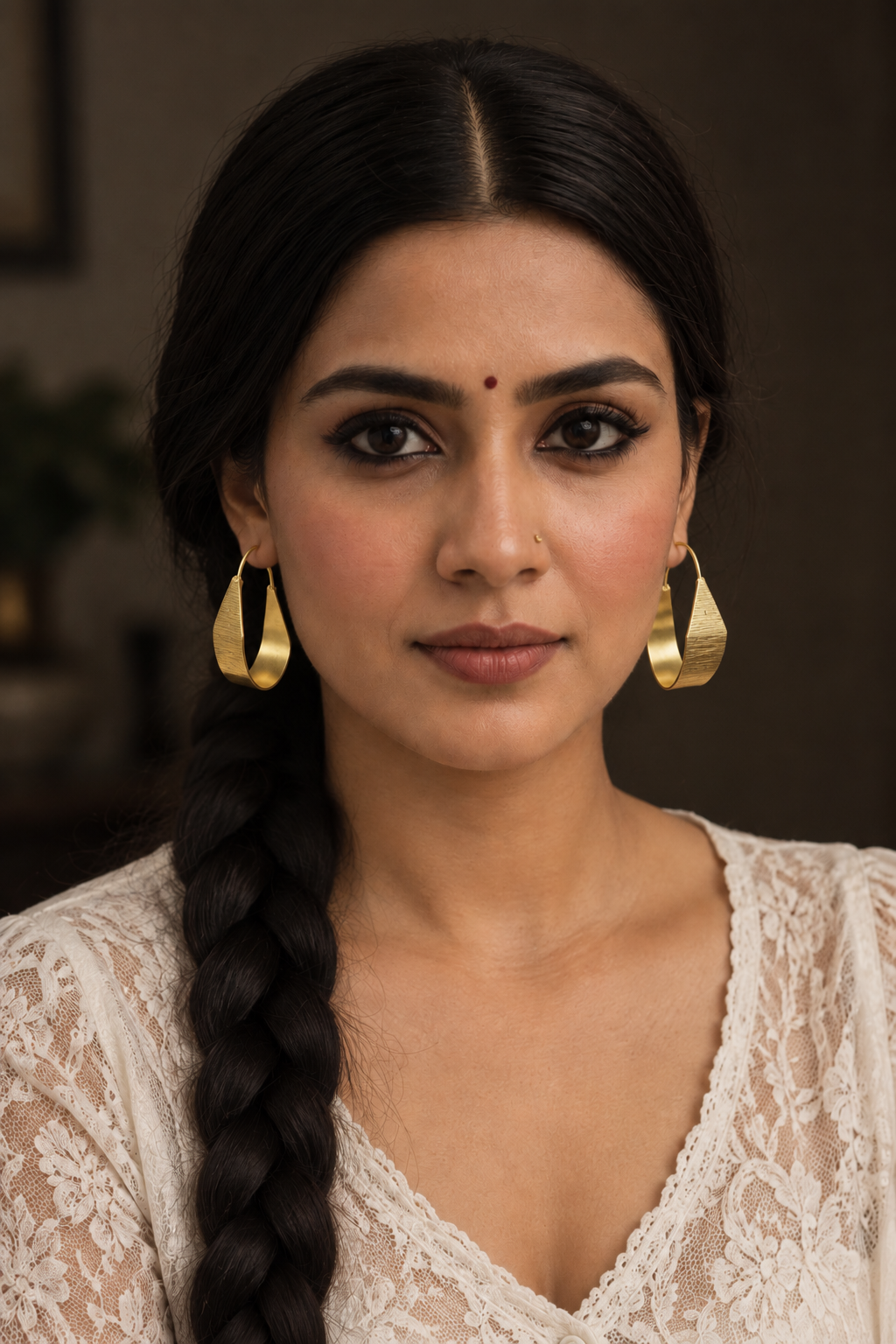 Ajanta Golden Hoops