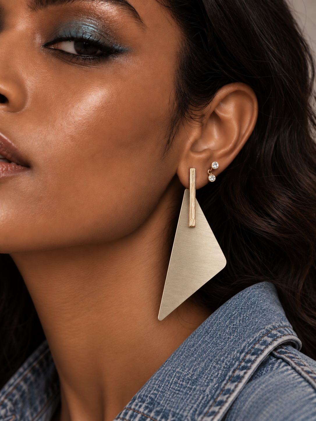 Apsara Dual Tone Earrings
