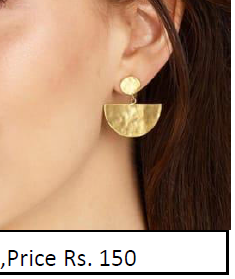 Half Moon Studs