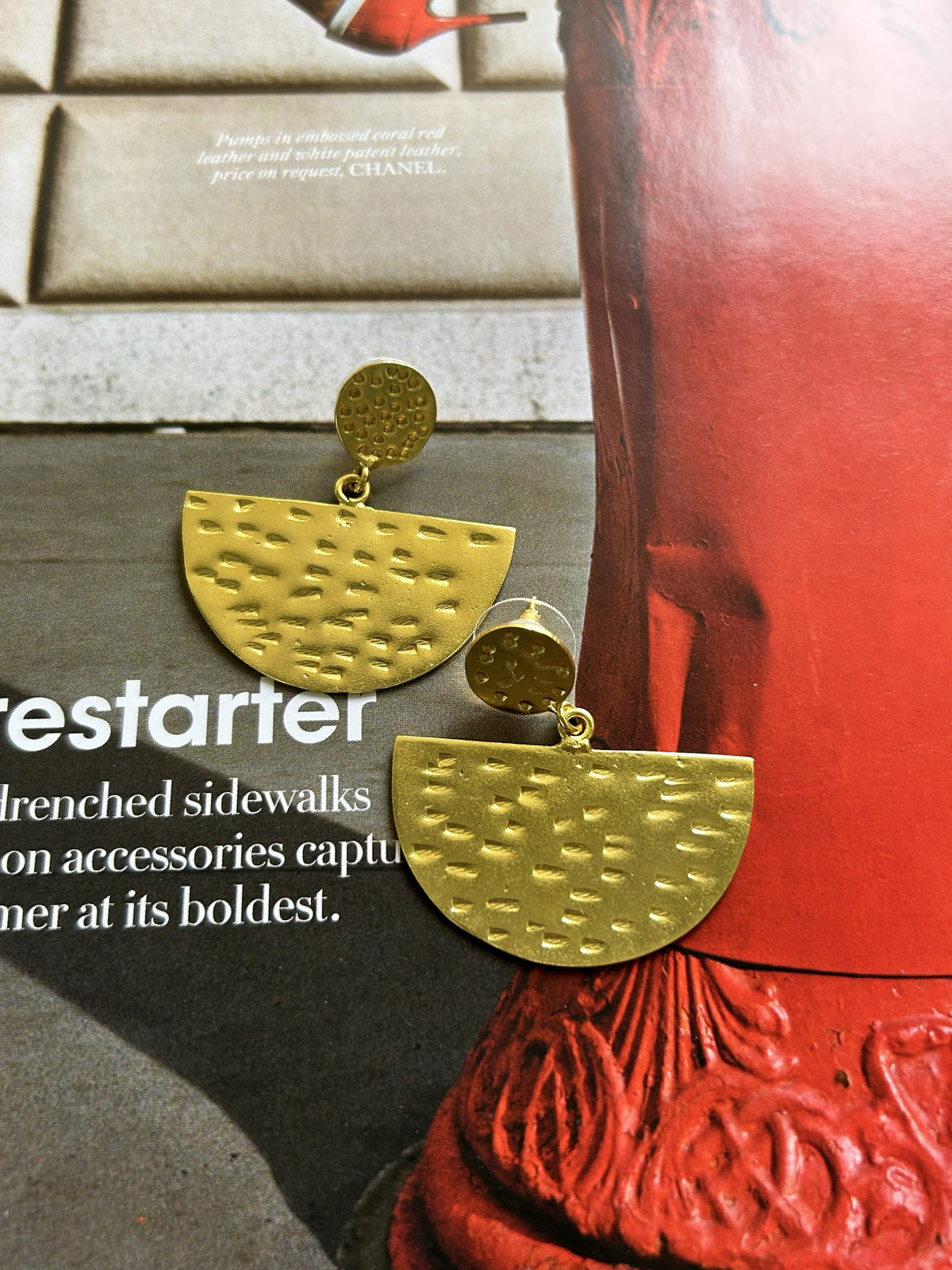 Half Moon Studs