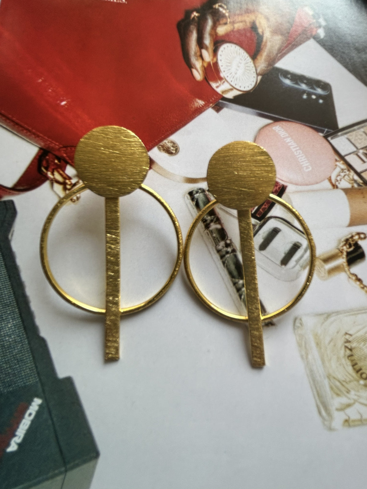 Twin Circles Studs