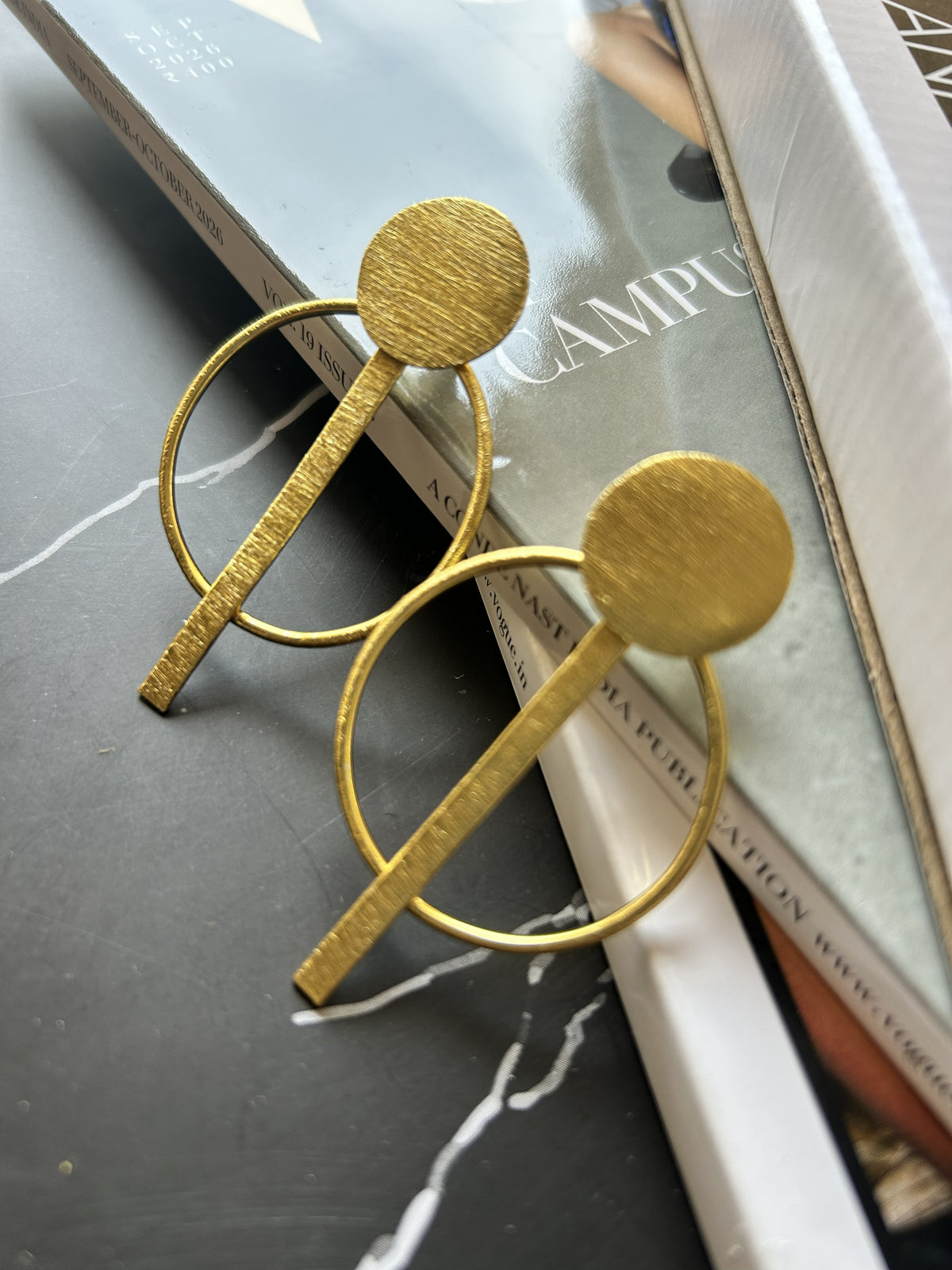 Twin Circles Studs