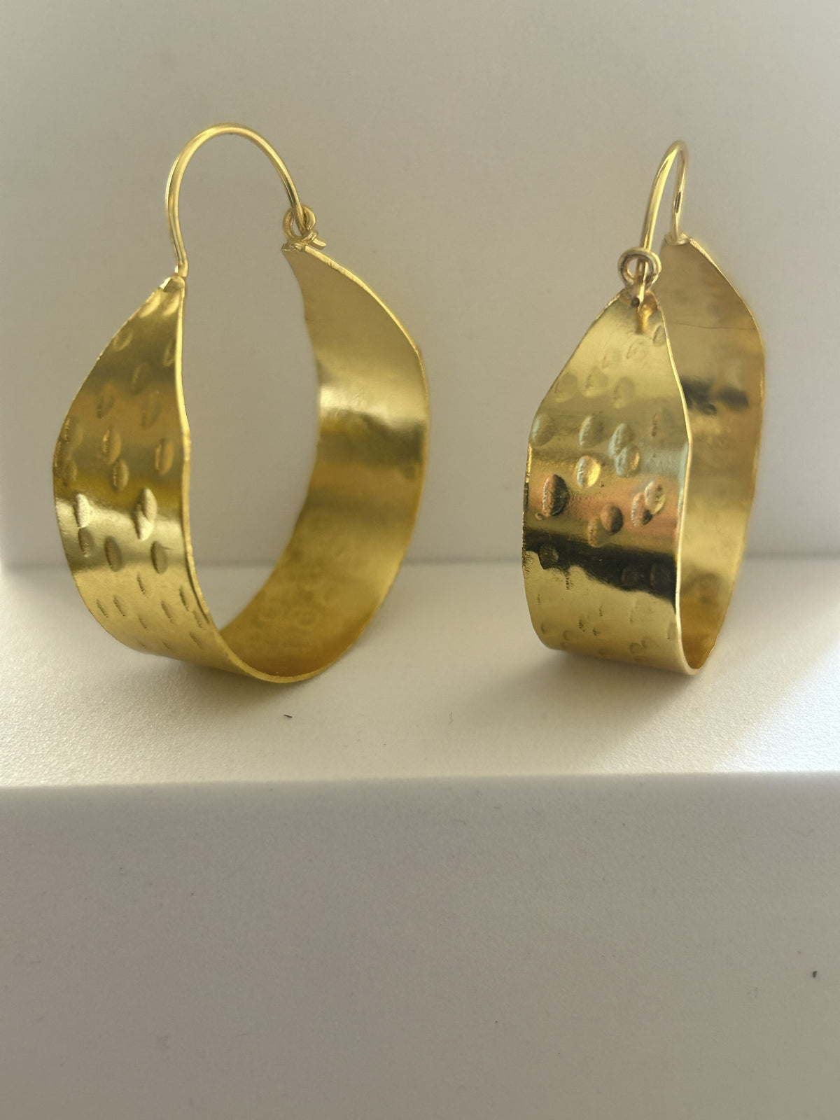 Veera Golden Hoops