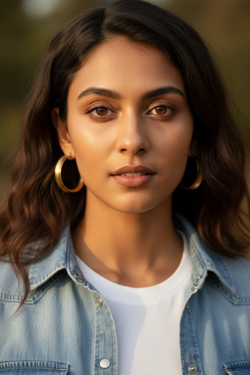 Maya Golden Hoops