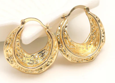 Chandini Golden Hoops