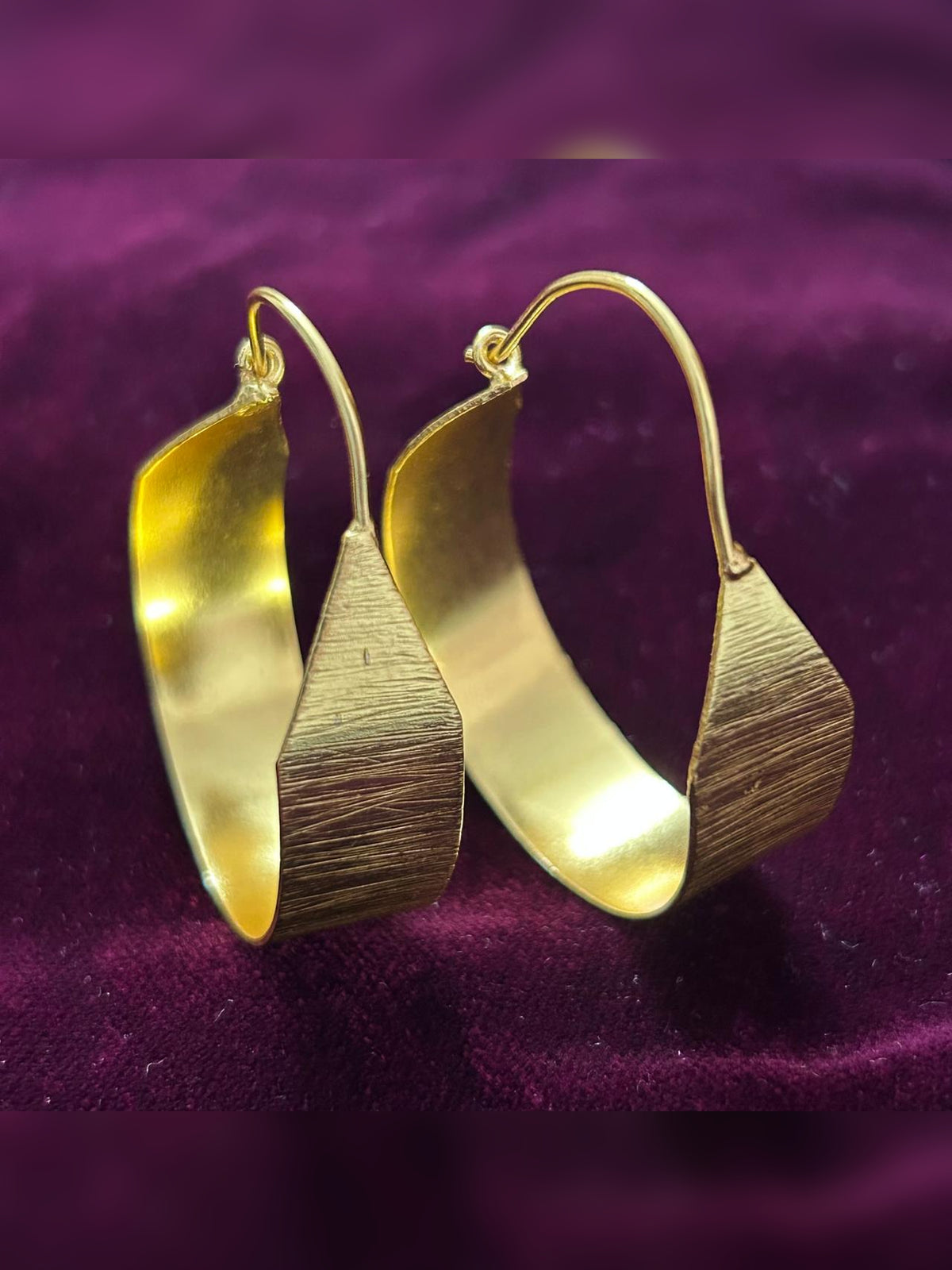 Ajanta Golden Hoops
