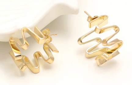 Grace Golden Hoops